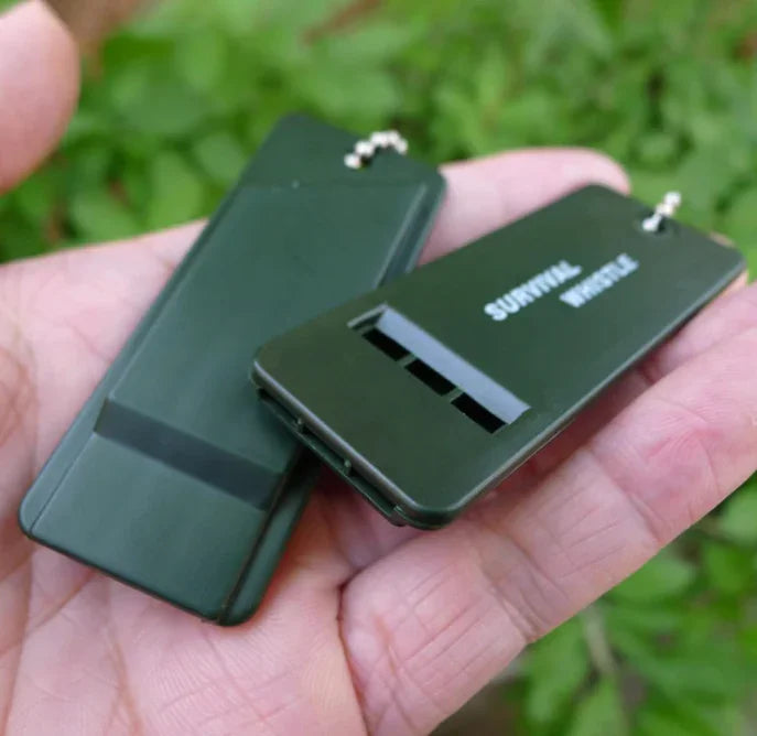 Pack de 6 sifflets de survie professionnels 120 décibels