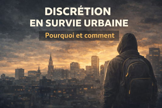 🕶️ Discrétion en survie urbaine : pourquoi et comment