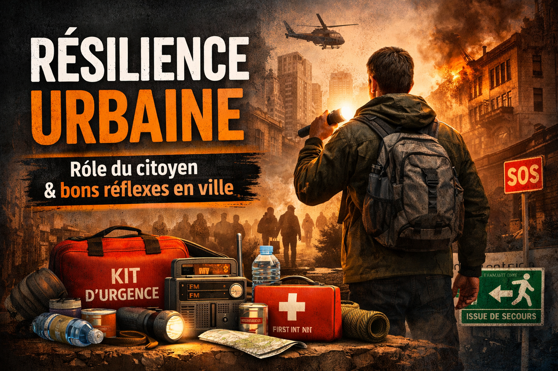 préparation survie urbaine kit d’urgence 72h autonomie citoyenne en ville