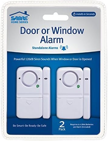 Pack complet alarme SABRE - Sécurité porte et fenêtre