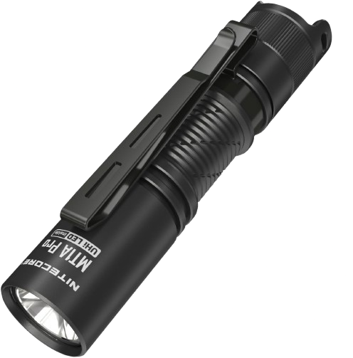 Lampe torche EDC Nitecore MT1A Pro 800 lumens ultra-compacte 32g rechargeable USB-C avec pile AA secours