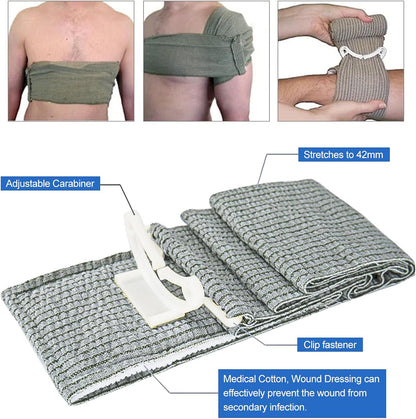 Bandage hémostatique tactique - Application urgence