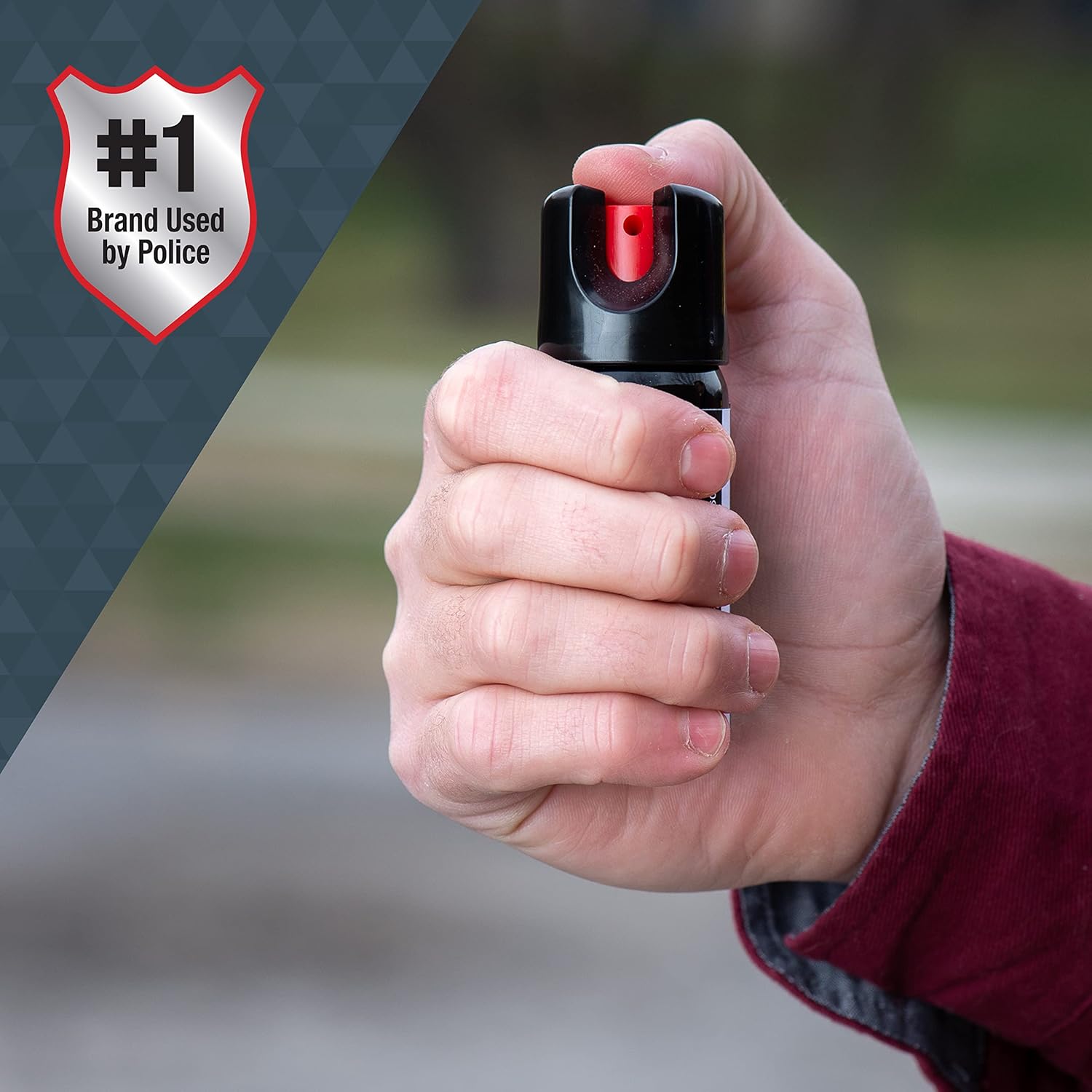 Aérosol de défense SABRE RED format Magnum - Vue détaillée du produit