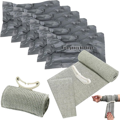 Bandage hémostatique tactique 15cm compression sous vide - Vue principale