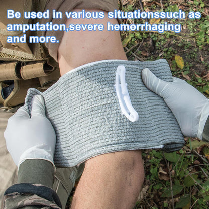 Bandage compression sous vide - Utilisation terrain