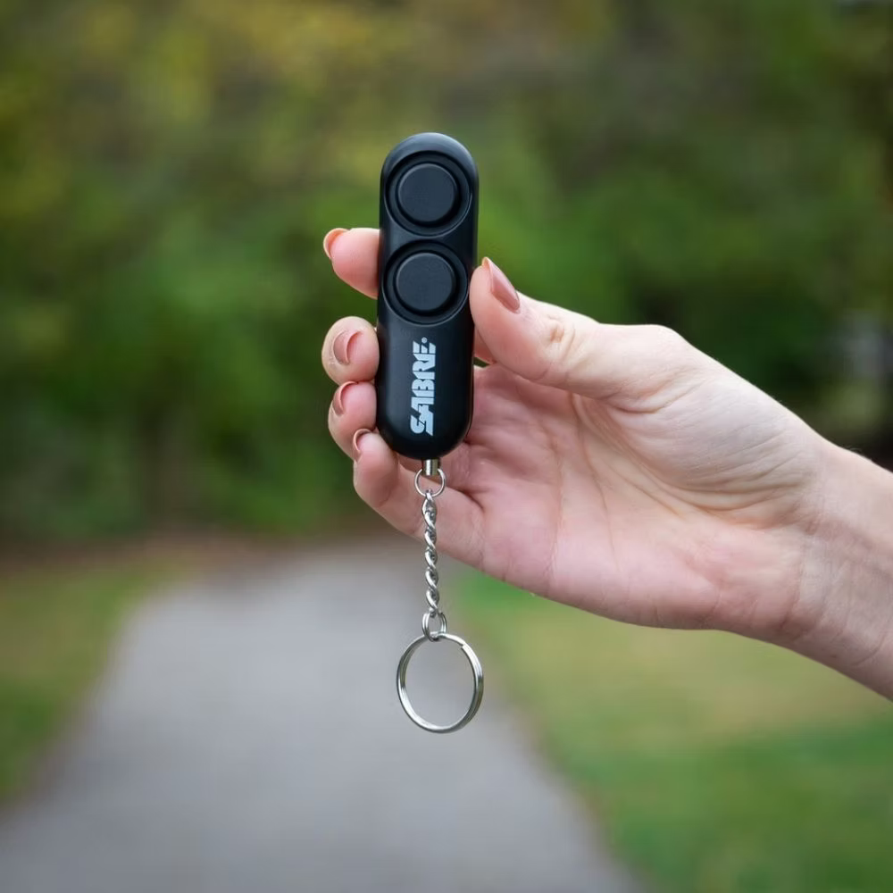 Alarme Personnelle SABRE – Porte-clés de Sécurité 120 dB