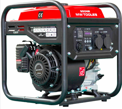 Groupe Électrogène Inverter MW Tools – 3,5 kW Essence 230 V ( Puissance stable, silence et autonomie pour la préparation urbaine et les coupures prolongées. )