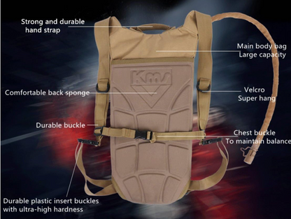 Sac à dos d’hydratation étanche 3L – Aventure & Survie