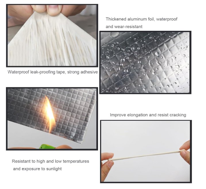 Ruban Butyle Étanche Ignifuge – Spécial Survie Urbaine ( Pack de 10 pièces )