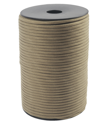 Paracorde Militaire 9 Cœurs – Standard 550 lbs (≈ 250 kg) – 4 mm – 50/100 m – Corde de Survie Urbaine & Outdoor
