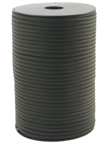 Paracorde Militaire 9 Cœurs – Standard 550 lbs (≈ 250 kg) – 4 mm – 50/100 m – Corde de Survie Urbaine & Outdoor