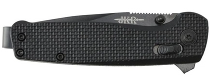 Détail du mécanisme de verrouillage Axis du couteau pliant Joker JKR