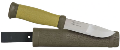 Morakniv Mora 2000 S couteau outdoor suédois manche vert - vue principale