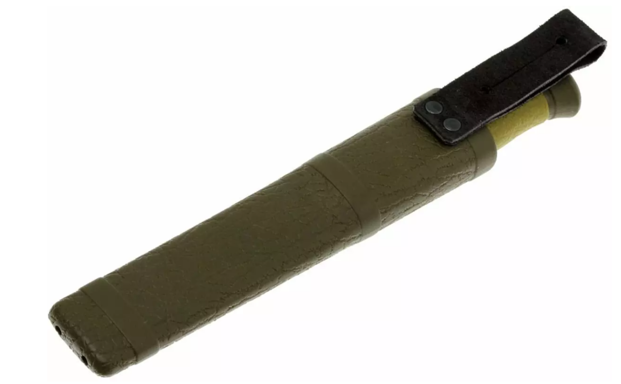 "Couteau bushcraft Morakniv Mora 2000 S avec étui plastique - fabrication suédoise"