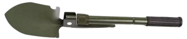 
Pelle multifonction coloris vert militaire - outil survie outdoor
