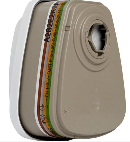 filtres gaz série 6099 ABEK2P3R pour masque complet série 6000 - 3M