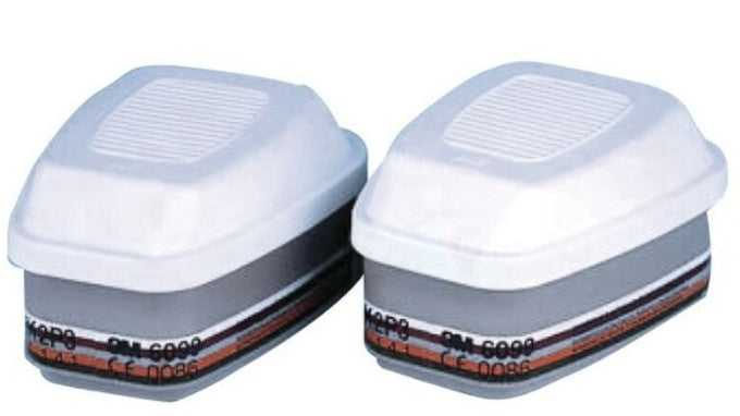 
Paire de filtres gaz série 6099 ABEK2P3R pour masque complet série 6000 - 3M