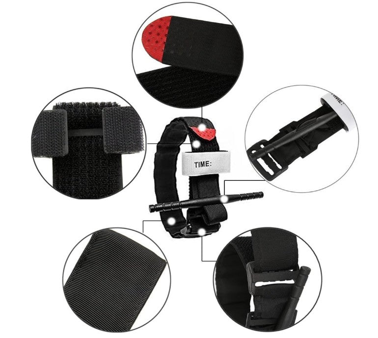 Kit secours médical CAT complet - pack 2 garrots urgence outdoor survie