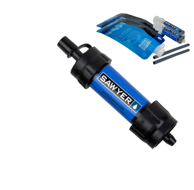 Utilisation filtre à eau Sawyer Mini en situation survie