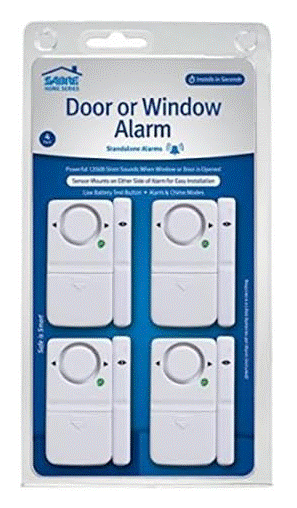 Pack complet alarme SABRE - Sécurité porte et fenêtre