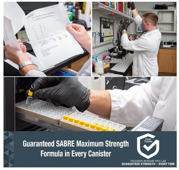 Marquage UV invisible SABRE RED - Identification de l'agresseur