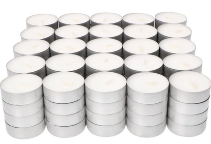 KOTARBAU – Lot de 100 Bougies Chauffe-Plat Non Parfumées (4 h)