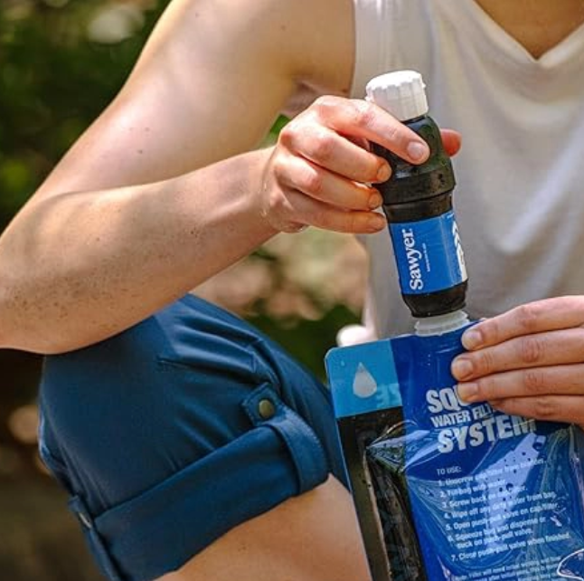 Sawyer Squeeze – Système de Filtration d’Eau Portable