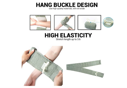 Bandage Hémostatique de Survie -8 pouces (largeur 20.23cm)__Pack de 5 pièces