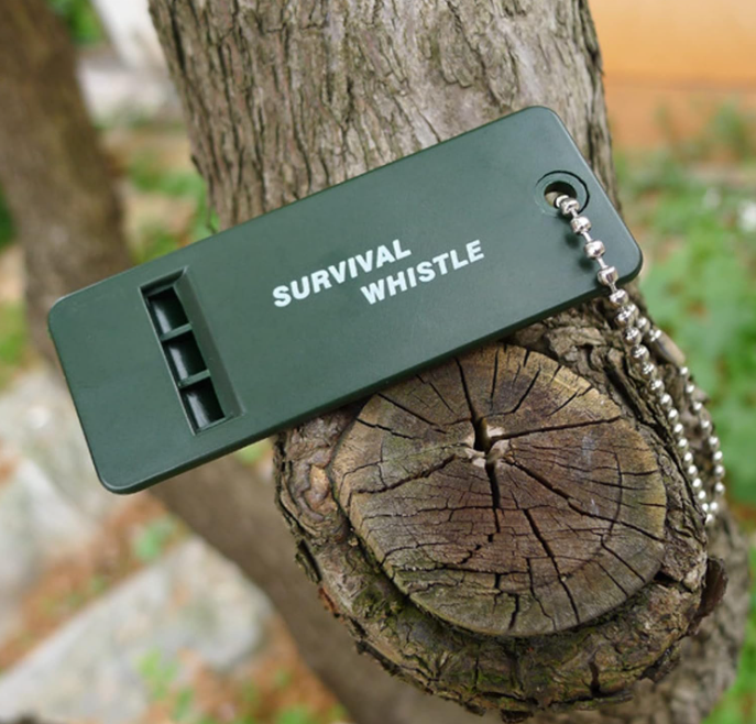 Sifflet d'urgence ultra-puissant pour outdoor et alpinisme
