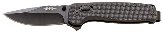 Couteau Pliant Joker JKR – Lame 7,5 cm, Verrou Axis, Manche Fibre Noire